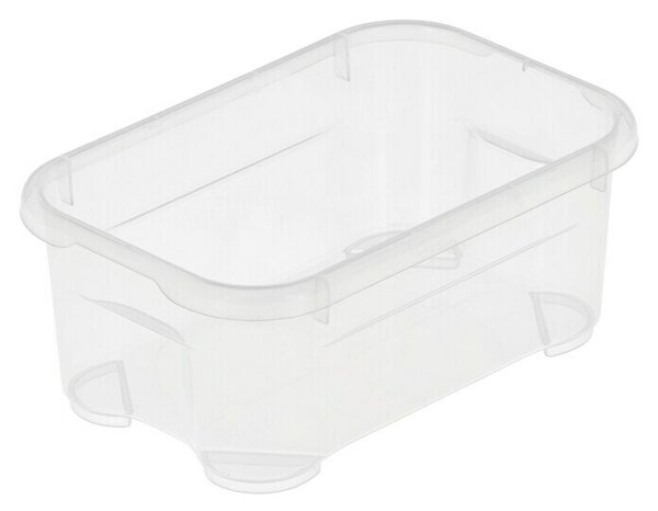 Regalux Zaboj za shranjevanje Clear-Box (Do x Š x V: 17,5 x 11,5 x 7 cm, 1 l, Prozorna)