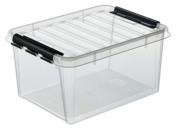 SmartStore Zaboj za shranjevanje Classic 15 (Do x Š x V: 40 x 30 x 18 cm, Plastika, Prozorna)