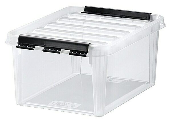 SmartStore Zaboj za shranjevanje Classic 10 (Do x Š x V: 34 x 25 x 16 cm, Plastika, Prozorna)