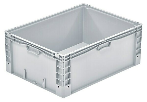 Surplus Systems Euro škatla (Do x Š x V: 80 x 60 x 32 cm, Plastika, Sive barve)