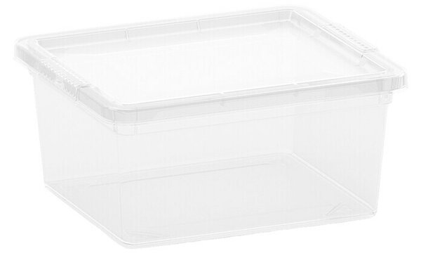KIS Zaboj za shranjevanje C-Box XXS+ (16,5 x 19,5 x 9,5 cm, 2 l, Prozorna)