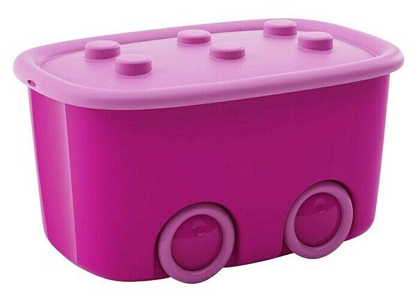 Keter Škatla za shranjevanje s kolesi Funny Box (Do x Š x V: 32 x 58 x 38,5 cm, Plastika)