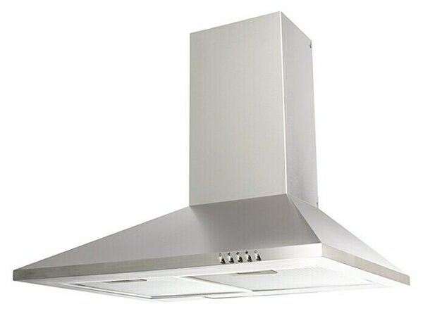Respekta Kaminasta napa Cyanit (Širina: 60 cm, Maksimalna zmogljivost ventilatorja pri odvajanju zraka: 337,2 m³/h, Plemenito jeklo)
