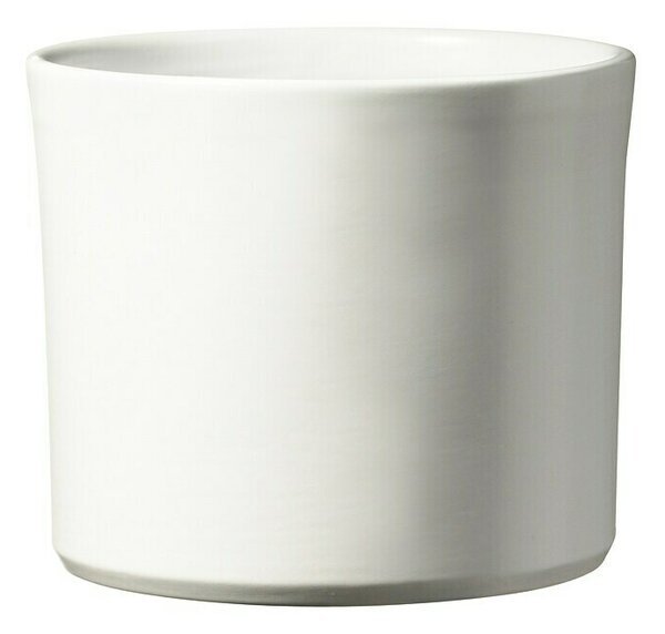 Soendgen Keramik Okrogli lonec Miami (Zunanje dimenzije (Ø x V): 13 x 11 cm, Bele barve, Keramika, Mat)