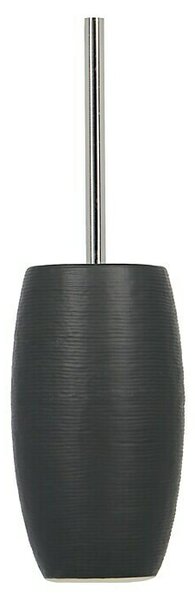 Venus Linea Garnitura z WC ščetko (Črne barve, Keramika, Višina: 22,5 cm)