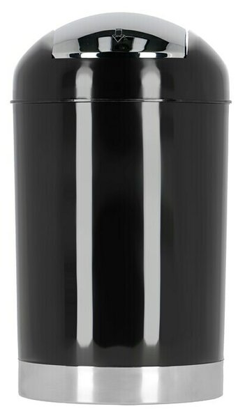 Venus Milano Kozmetični koš za smeti (5 l, Plastika, Črne barve)