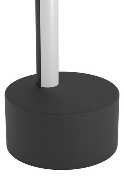EGLO connect pametna LED namizna svetilka FLATRON-Z, črna, 45 cm, zatemnjen, Črna, Dnevna soba / jedilnica, Aluminij