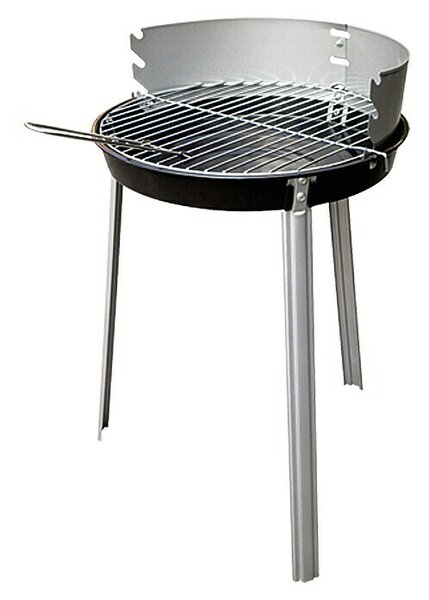 Grillstar Žar na oglje Denver (Premer površine za peko: 34 cm, Črne barve/srebrne barve)