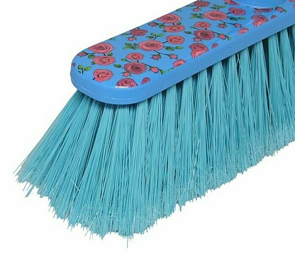 Sobna metla Optima Flower (Material ščetin: Plastika)