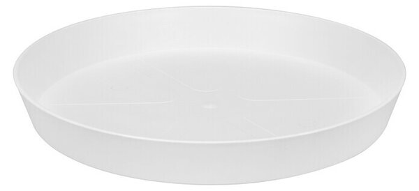 Elho Loft Urban Podstavek za lonec za rastline (Zunanje dimenzije (Ø x V): 41 x 5 cm, Plastika, Bele barve)