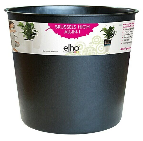 Elho Brussels Diamond Vložek za lonec za rastline Easy Insert (Zunanje dimenzije (Ø x V): 32 x 28 cm, Elho Brussels Diamond okrasni lonec okrogli viso