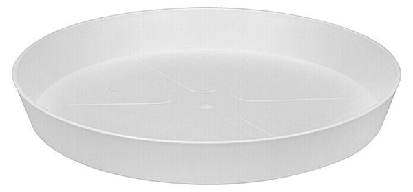 Elho Loft Urban Podstavek za lonec za rastline (Zunanje dimenzije (Ø x V): 17 x 2 cm, Plastika, Bela)