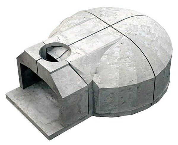 Krušna peč Family (Kalcijev aluminatni cement , Š x Do: 119 x 156 cm)