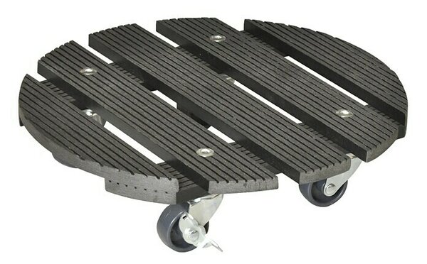 Wagner System Voziček za rastline (29 cm, WPC, Antracitne barve, Maksimalna obremenitev: 100 kg)