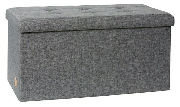 Store It Premium Shranjevalna škatla s sedežem Home (Do x Š x V: 38 x 76 x 38 cm, Sive barve)
