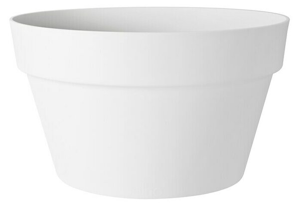 Elho Loft Urban Okrogel lonec za rastline (Zunanje dimenzije (Ø x V): 35 x 20,2 cm, Plastika, Bele barve)