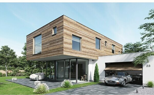 Cersanit Terasna ploščica Beton Grey Dark (59,3 x 59,3 x 2 cm, Temno siva, Mat)