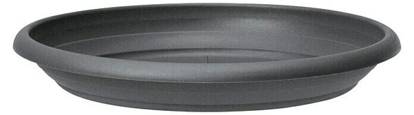 Scheurich Podstavek za lonec za rastline (Zunanje dimenzije (Ø x V): 20 x 2,7 cm, Plastika, Antracitne barve)