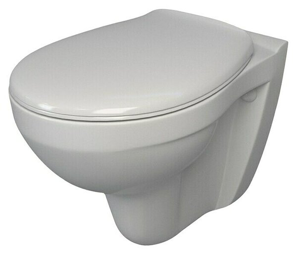 Stenski WC Perth (Oblika splakovanja: Globok, WC odtok: Vodoravno)