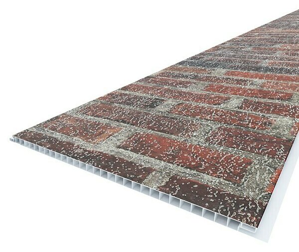 BaukulitVox Stenski panel Efetto Touch (Videz opeke, 2.650 x 250 x 8 mm)