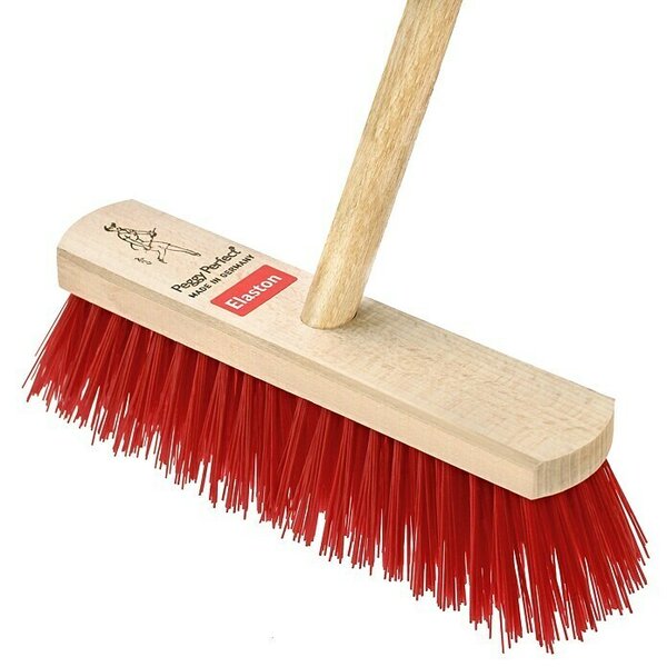Peggy Perfect Zunanja metla (Širina metle: 26 cm, Material ščetin: Elaston, S toporiščem)