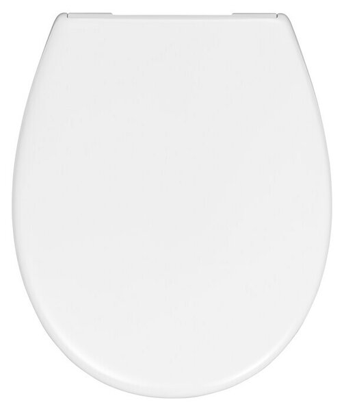 BAUHAUS WC deska Maoi (Plastika, Bele barve, S samodejnim spuščanjem)