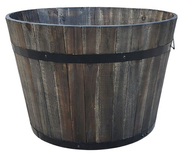 Okrogel cvetlični lonec (Les, Ø x V: 46 cm x 32 mm)