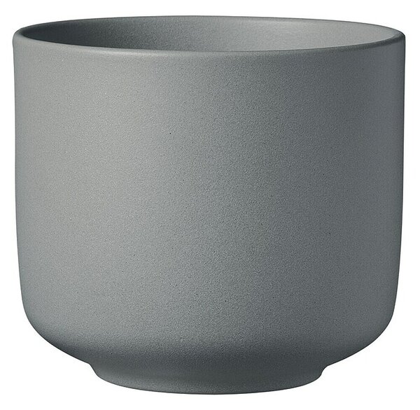Soendgen Keramik Bari Okrogli lonec Blossom (Zunanje dimenzije (Ø x V): 13 x 12 cm, Siva, Keramika)