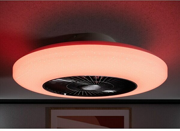 Voltomat Stropni ventilator z LED osvetlitvijo (Bela, 60 cm, 40 W, Toplo bela) productname.garantie.plussign BAUHAUS garancija 5 let za naprave na ele