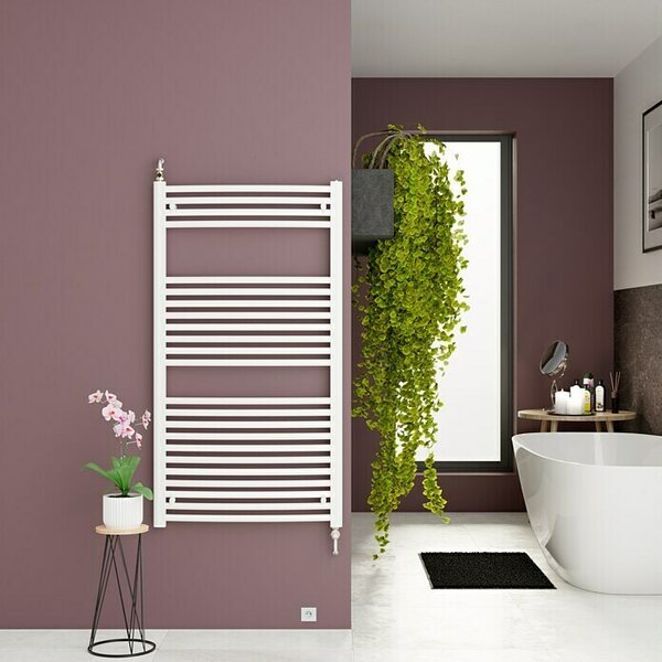Admiral Kopalniški radiator Kairo (Š x V: 600 mm x 117 cm, Toplotna moč pri temperaturi pretoka 75 °C (D: 30): 615 W) productname.garantie.plussign BA