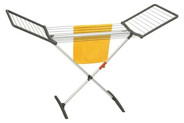 Juwel Zložljivo stojalo za sušenje perila FashionDry Autostretch (Dolžina vrvi za perilo: 18 m, Do x Š x V: 180 x 57,5 x 103,5 cm, Siva)