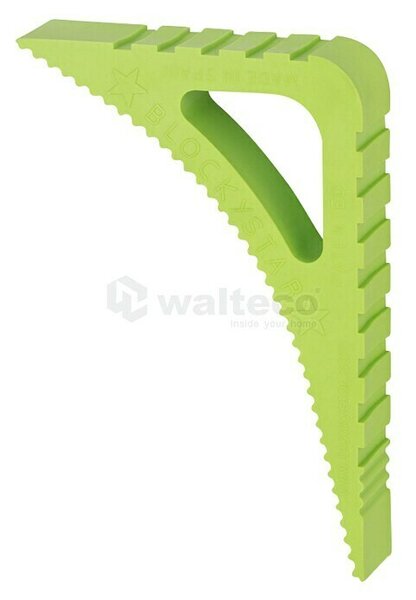 Zaustavljalec vrat in oken Blockystar (Do x V: 78 x 20 mm, Zelene barve)