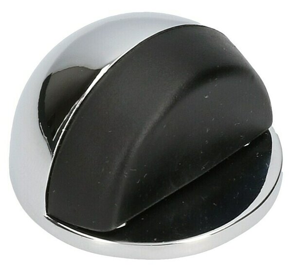 Zaustavljalec vrat krom, 45x25 mm (Do x Š x V: 42 x 45 x 25 mm, Vrsta montaže: Vijaki, Kromirano)