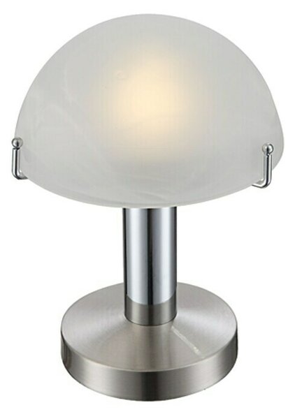 Globo LED namizna svetilka (3 W, Bele barve, Alabaster, Toplo bela)