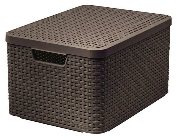 Curver Večnamenska košara (Do x Š x V: 44,2 x 33,2 x 24,9 cm, Rjava)