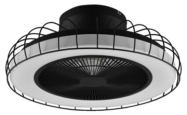 Trio Leuchten Stropni ventilator Sandfjord (Črna, 52 cm, 30 W) productname.garantie.plussign BAUHAUS garancija 5 let za naprave na električni ali moto