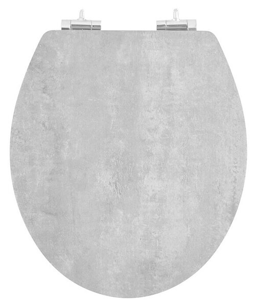 Poseidon WC deska temni kamen (MDF, Dark kamnita, S samodejnim spuščanjem)