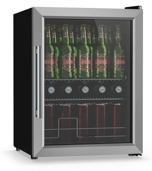 Klarstein Beersafe hladilnik za pijačo s steklenimi vrati | 64 x 48 cm | Notranja LED osvetlitev
