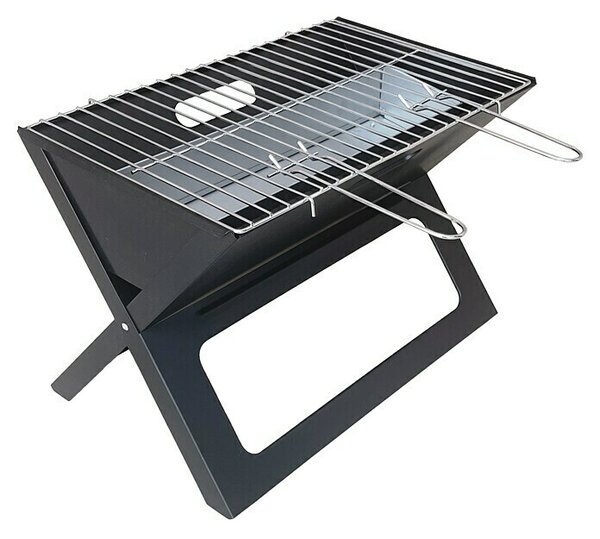 Grillstar Žar na oglje (Površina za peko (Š x G): 44 x 29 cm, Črne barve)