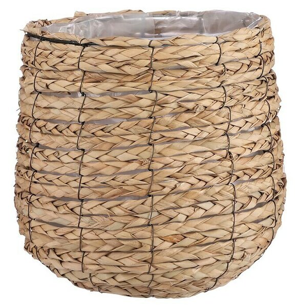 Mica Decorations Okrogli lonec Avalon (Zunanje dimenzije (Ø x V): 30 x 31 cm, Svetlo rjave barve)