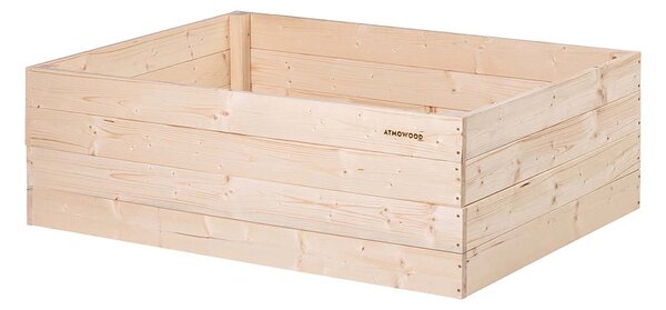ATMOWOOD Lesena visoka greda 120 x 80 x 40 cm