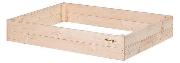 ATMOWOOD Lesena visoka greda 120 x 80 x 20 cm