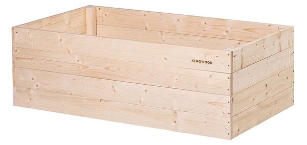 ATMOWOOD Lesena visoka greda 120 x 60 x 40 cm