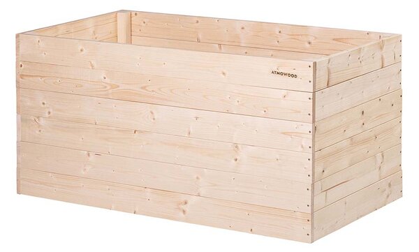 ATMOWOOD Lesena visoka greda 120 x 60 x 60 cm