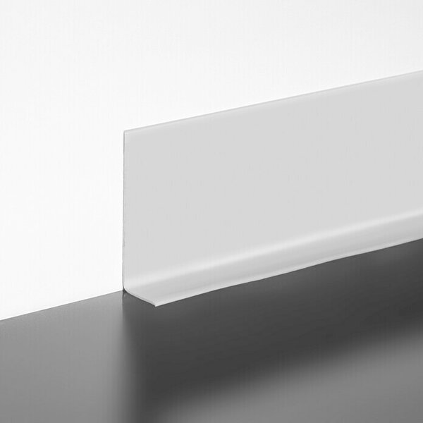 LOGOCLIC Mehka letvica (10 m x 15 mm x 50 mm, Lepljenje, Sive barve)