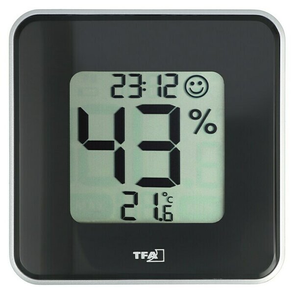 TFA Dostmann Termo-higrometer Style (Širina: 10,5 cm)