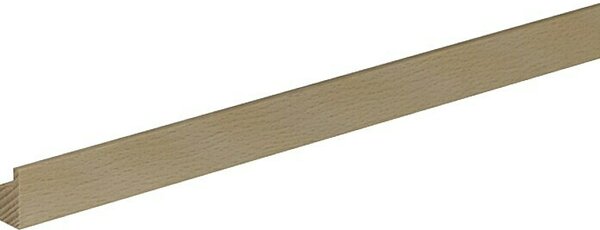 Profiles and more Letev z zgibom (95 cm x 23 mm x 13 mm, Bukev)