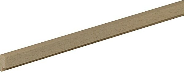 Profiles and more Letev z zgibom (95 cm x 20 mm x 10 mm, Bukev)