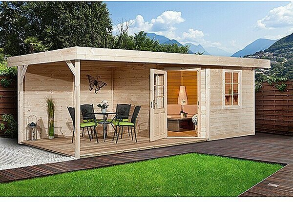 Weka Vrtna hiška Fides III (Les, Rjava, 12,88 m²)