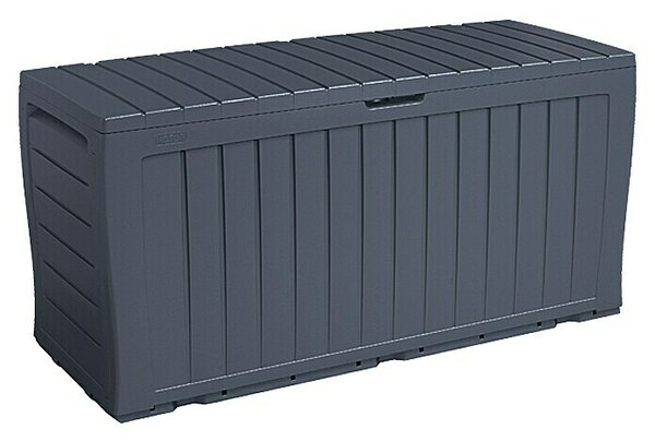 Keter Vrtni zaboj Marvel Plus (Antracitne barve, 117 x 45 x 57 cm, Polipropilen)